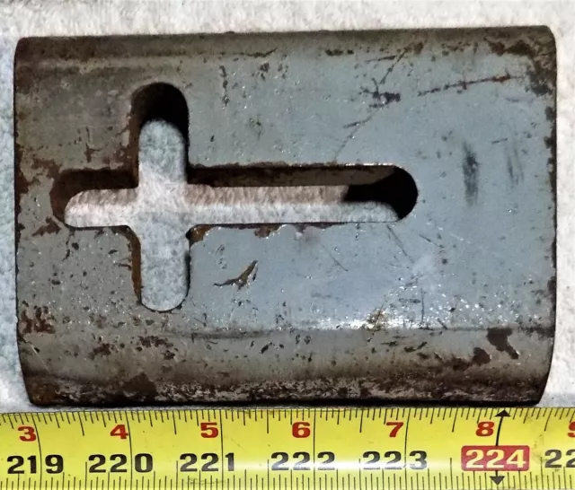 Weld On Steel Banjo Eye Plate 12mm Thick For 1/2" Chain Trailer Tie Down 4 Piece