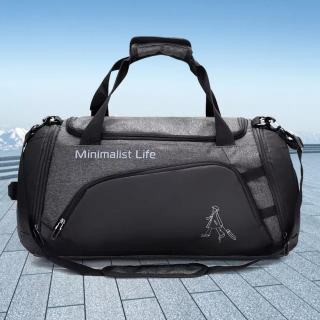  Mochila cruzada pequeña negra para hombre y mujer, A-black  Small Sling Bag+Wallet Set, S, Moda : Deportes y Actividades al Aire Libre