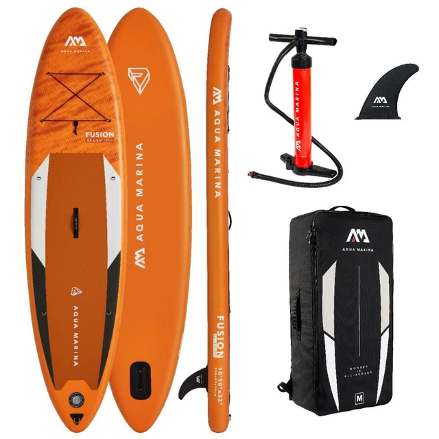 AQUA MARINA FUSION 10'10" SUP Board Stand Up Paddle ISUP 330x81x15cm £