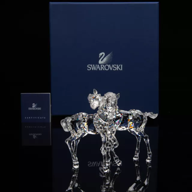 SWAROVSKI Crystal Collectible Figurine  Foals  627637