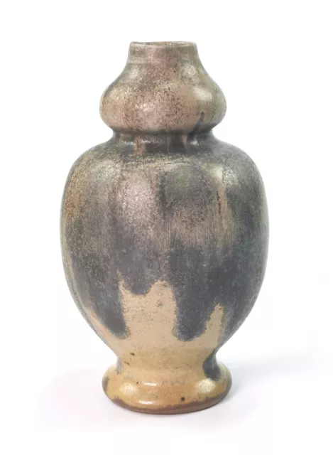 Vintage Art Nouveau Charles Greber French Studio Pottery Drip Glaze Vase