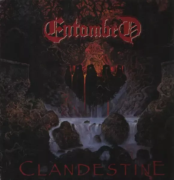 Entombed Clandestine NEAR MINT Earache Vinyl LP