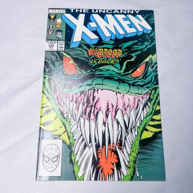 Uncanny X-Men vol.1 #232 1988 High Grade 9.4 Marvel Comic Book D36-131