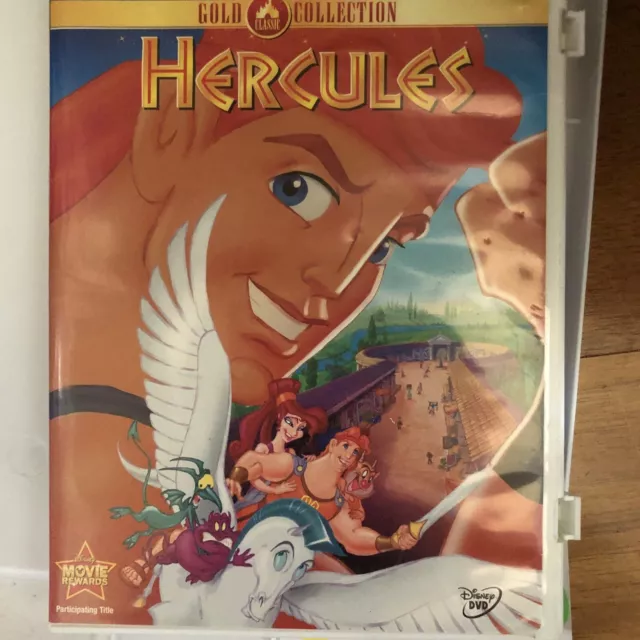 Walt Disney Hercules DVD 2000 Gold Collection Edition