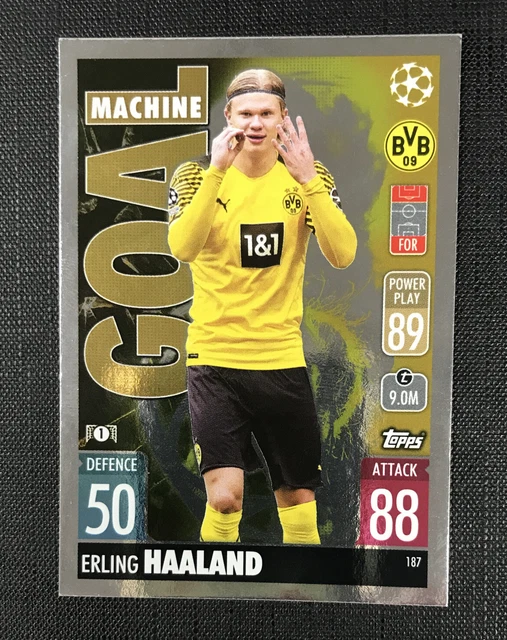 2021 MATCH ATTAX 2022 21/22 Erling HAALAND Borussia Dortmund £2.40