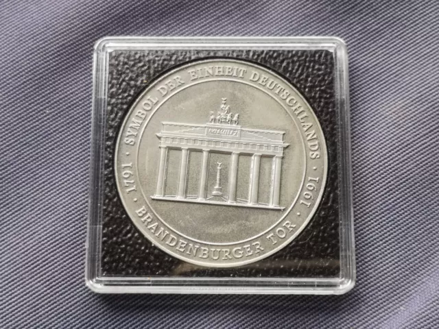 Medaille Brandenburger Tor 1791-1991 Symbol der Einheit Deutschlands,