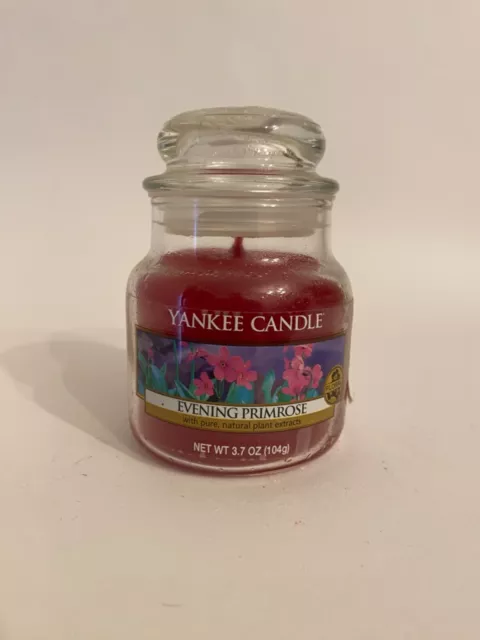 YANKEE CANDLE (OLD logo) Evening Primrose Small Candle Jar £0.99 ...