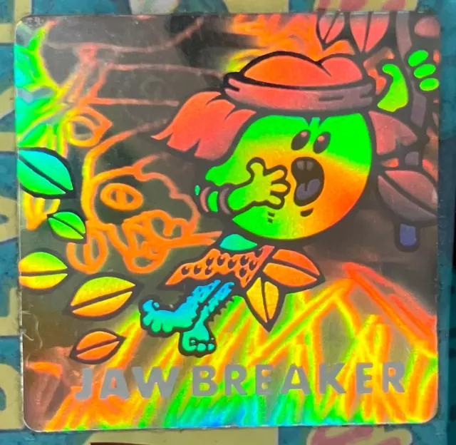 Jawbreaker Sweets - Vintage Hologram Tarzan Sticker