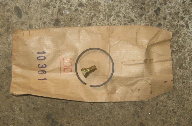 Segment Et Gicleur Neufs D'époque Pour Solex / Vélosolex 3800, 5000, 6000 - Pièces Anciennes