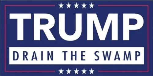 Trump DRAIN THE SWAMP sticker