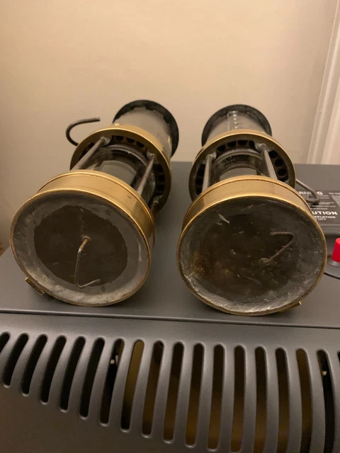 Miners lamp, Patterson Lamps Ltd, Gateshead on Tyne, Type A3 GPO selling pair 5