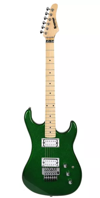 KRAMER Pacer Vintage Emerald Vert Métal Flake