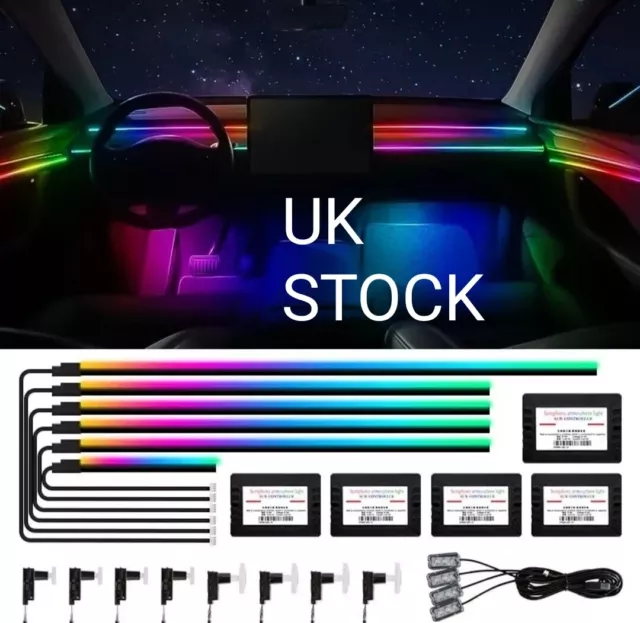 18 in 1 Full LED Car  interior Symphony multicolour ambient lights RGB Dreamflow