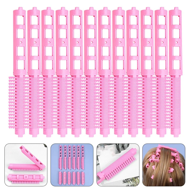 50 Stück Haarstyling-Stäbchen Für Dauerwellen – Elastisch, 8 Cm Lang, Perfekt Für DIY-Frisuren