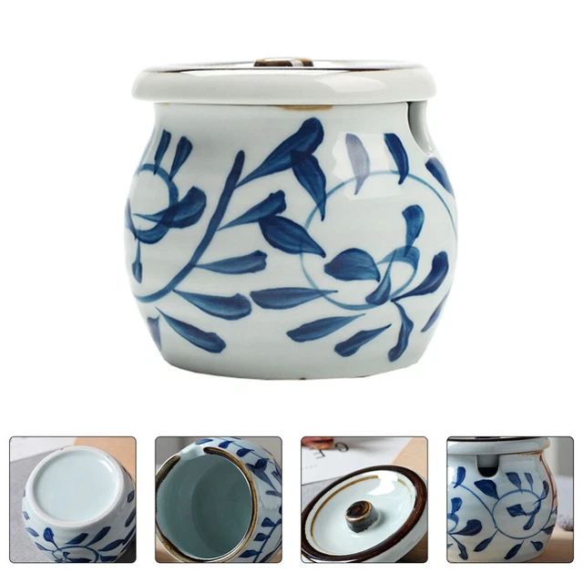 Sugar Bowls Ceramic Salt Shaker Glass Coffee Container Large