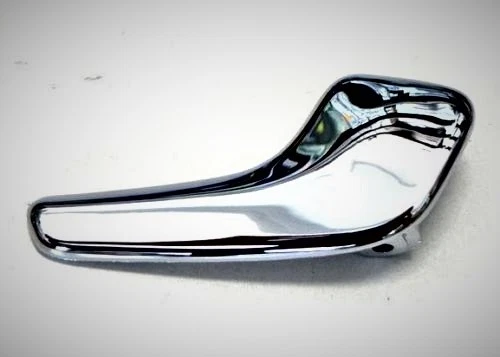 STARKIT Axe + Poignée Porte Intérieure Opel Corsa D 2006-2014 - Avant/Arrière Droit Chromé