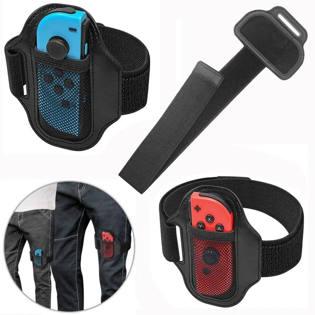 Leg Strap Ring Tie Game Handle Holder Elastic Band For Nintendo Switch Joycon
