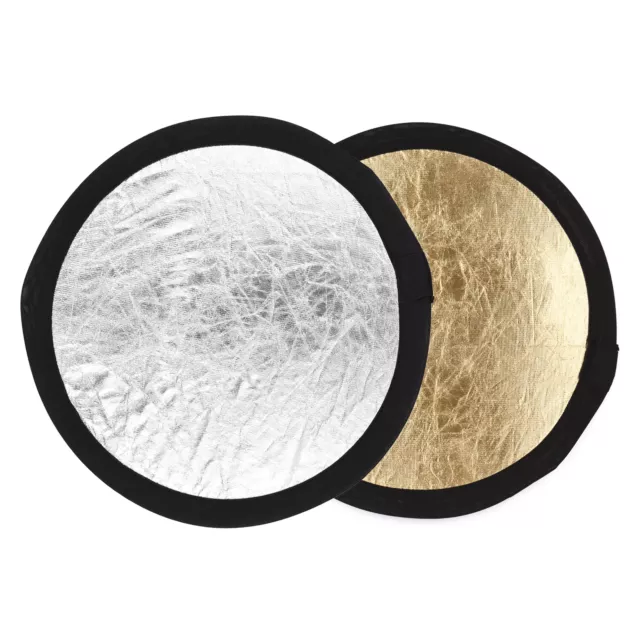 30cm/12inch Photography Round Reflector  &  2-in-1 Collapsible I0I9