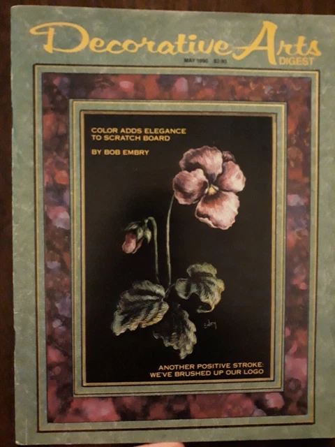 Decorative Arts Digest (mayo de 1990) El color agrega elegancia al tablero de arañazos (#A9)