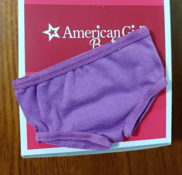 American Girl Julie Albright BeForever Meet Purple Underwear Only