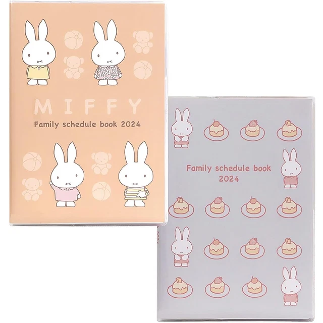 MIFFY DICK BRUNA 2024 B6 Family Planner Schedule Book Diary MF770B