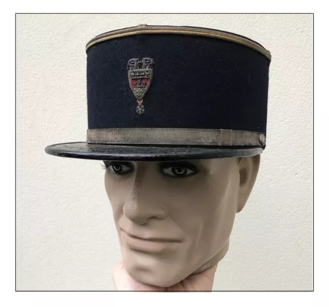 Kepi Brigadier Paris Police Préfecture hirondelle FFI FTP Gendarmerie Garde