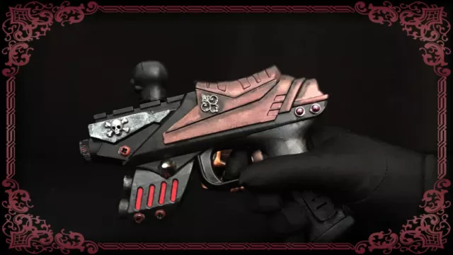 Goth Ray Gun Cosplay Costume Pistola retrò accessorio LARP - VEDI VIDEO