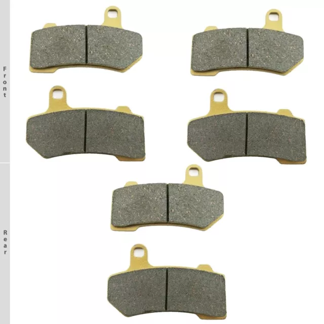 DBX Brake Pads Fits Harley Davidson FLTRX Road Glide ’15-21 OE Replacement