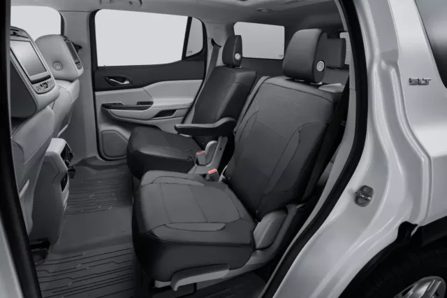 2017-2022 GMC Acadia 2nd Row Seat Covers 84059505 Black w/ Captains Chair OEM GM