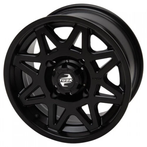 4/137 Tusk Tintic Wheel 14x7 5.0 + 2.0 Matte Black 204-089-0003