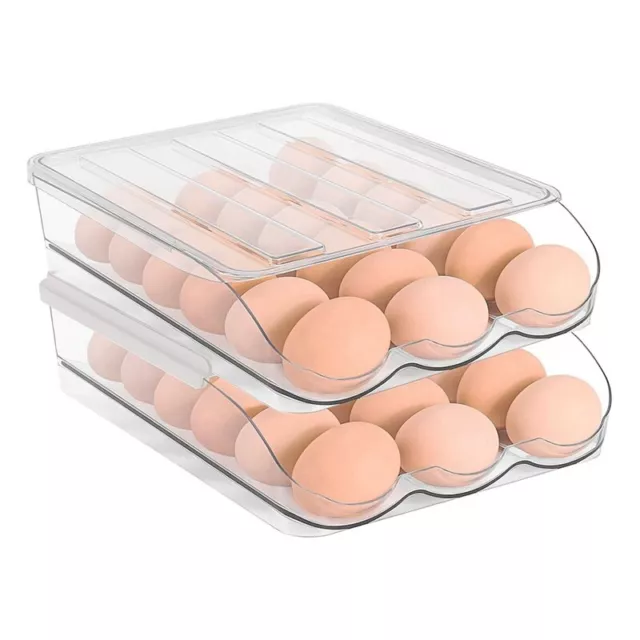 Soporte para Huevos Contenedor de Almacenamiento de Huevos para Refrigerado9418
