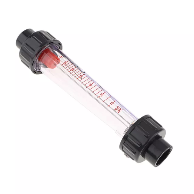 Wasser Flüssigkeit Durchfluss Messrohr Rotameter Durchflussmesser 10 100L / H