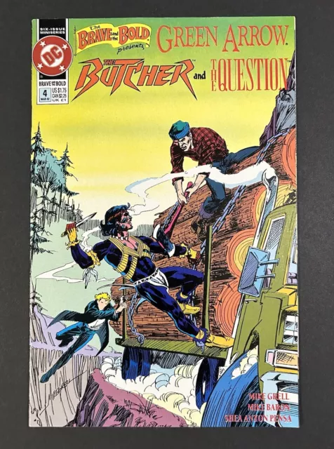 Brave and the Bold #4 Green Arrow Butcher Question DC Comics 1992 VF/NM