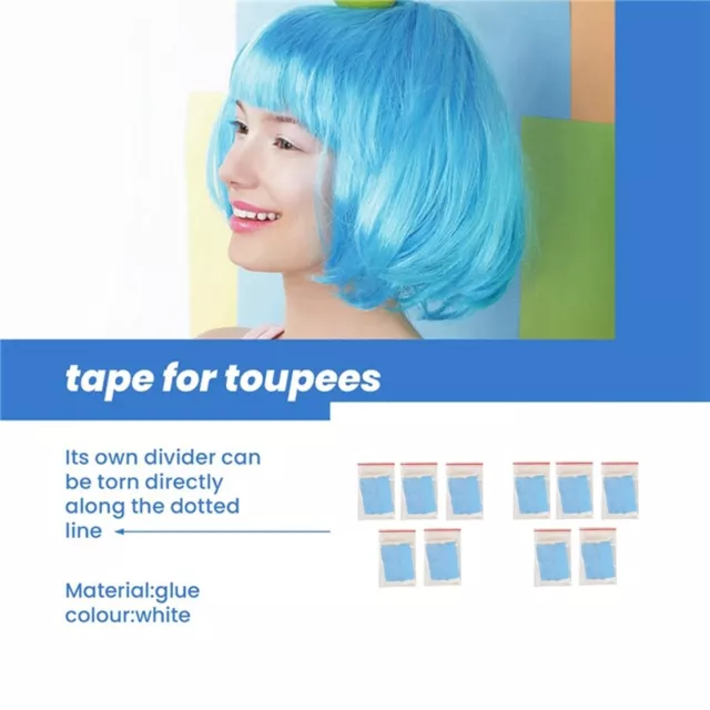 360Pc/Lot Strong Wig  Tape Strips Fixed Hair System Adhesive Extension Lace7829