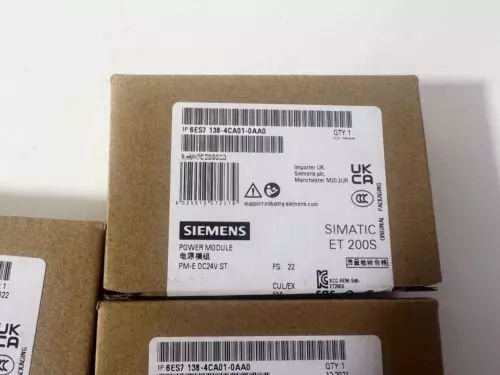 New Sealed Siemens 6ES7138-4CA01-0AA0 Power Supply Module SIMATIC ET 200S