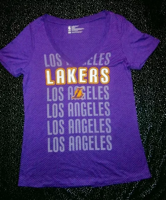 ✨ Womens La Lakers Nba Nbl Top T-Shirt Tag Sz L  ✨ Nice Condition