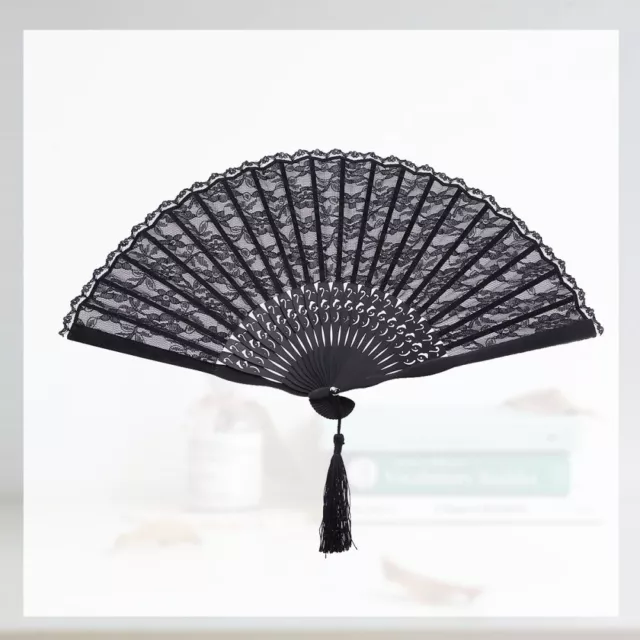 Dancing Fans Bamboo Hand Japanese-style Folding Noble Vintage