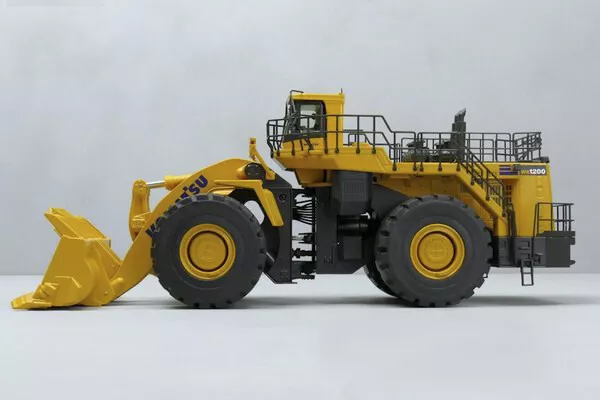 NZG for KOMATSU WA1200 wheel loader 1/50 DIECAST MODEL TRUCK