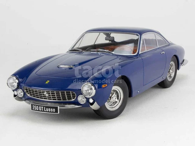 Miniature Ferrari 250 GT Lusso 1962 Rouge, échelle 1/18, KK-Scale KKDC181021, Métal