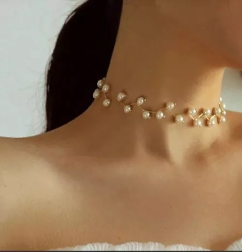 Pearl Choker Necklace Layered Double Wedding Prom Pageant Buy One Get Two Free