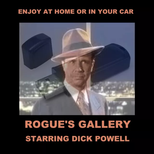 Rogue's Gallery. Enjoy 23 Old-Time Radio Detective Shows On A Usb Flash Drive!