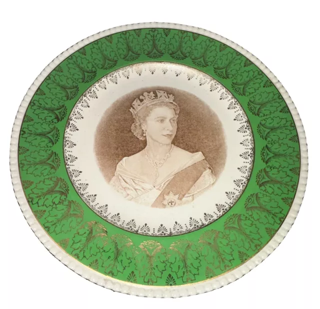 Queen Elizabeth II Commemorative Coronation Plate