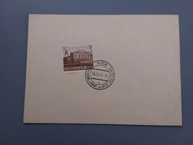 Dt. Reich,  Mi-Nr. 764, sauber gestempelt  auf Postkarte,  top