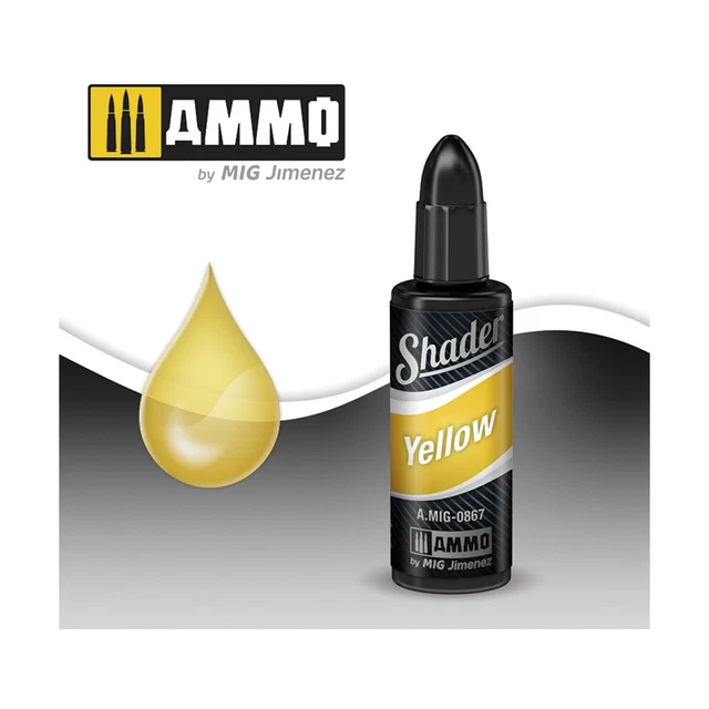 Nuevo sombreador amarillo de dados y suministros AMMO