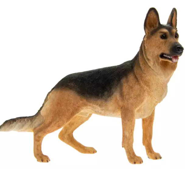 Alsatian Dog Ornament Figure by Leonardo - German Shepherd Dog Ornament Figure