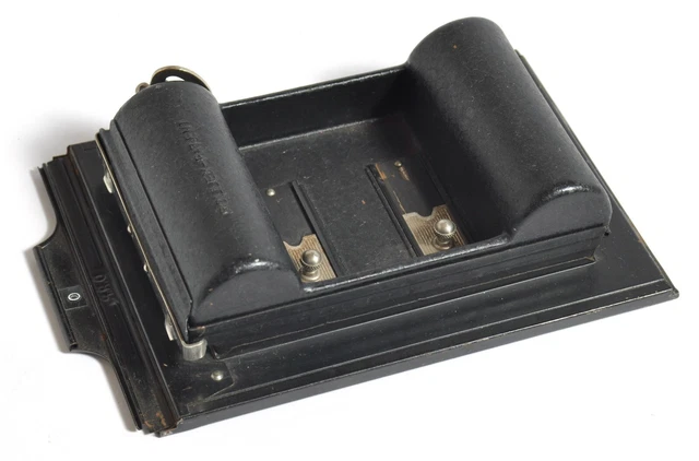 Rollex - Casete de película rodante patente, revista rodante para cámara antigua 9x12. Casete.