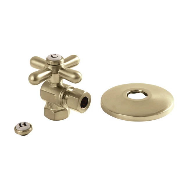 Kingston Brass CC3310.XK Vintage 1-5/8" Brass Angle Stop Valve - Brass