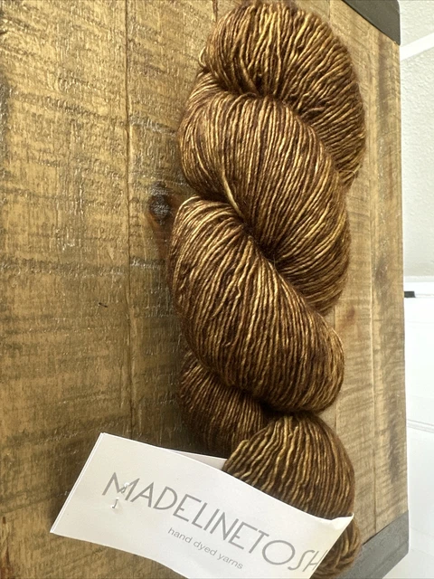 Madelinetosh Tosh Merino Light Yarn - 1 skein Color: Bark 100% merino 420 yds
