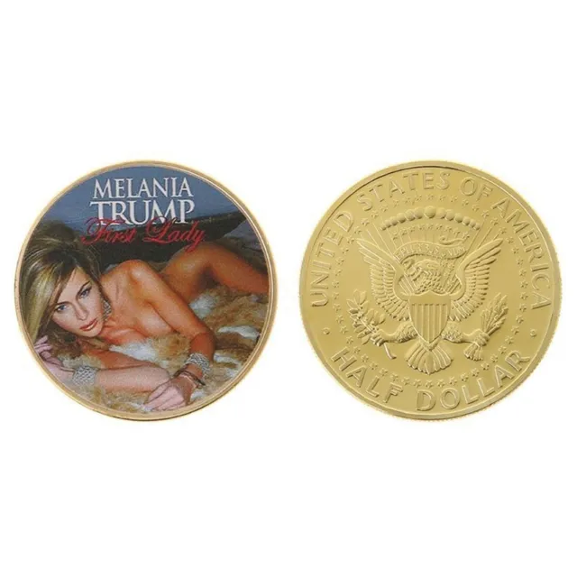 Gold Plating Coin United States Metal Crafts Gift First Lady Melania Trump Gift
