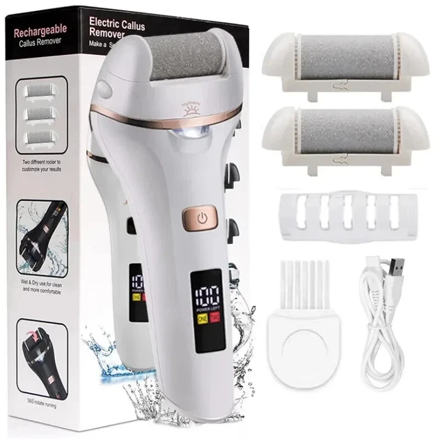 Râpe à Pied électrique Rechargeable Moscare - Set Pédicure Anti-callosités Neuf